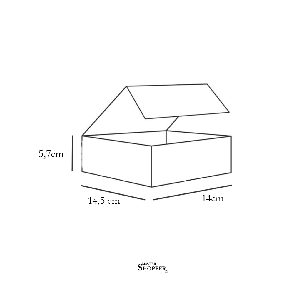 Box Chiusura Magnetica - glossy F.to 14x5,7x14,5 cm