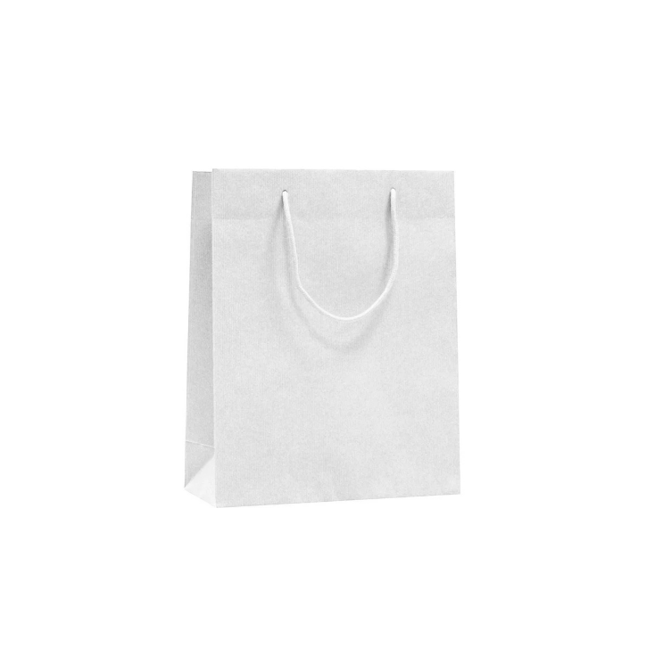 Lux Natural in carta riciclata con manico cordino