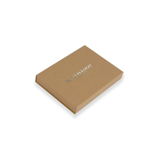 Box Chiusura Magnetica - Carta Kraft F.to 22x3x16,5 cm