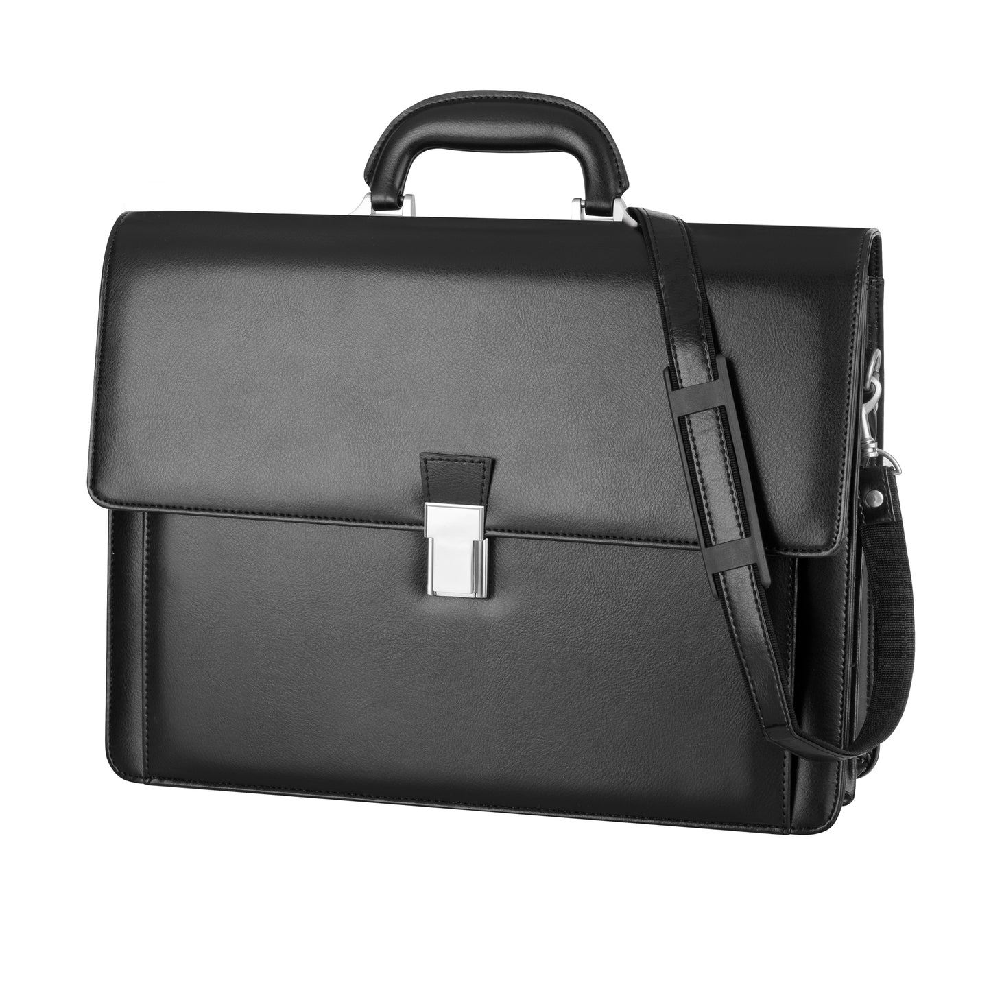 Cartella portadocumenti con impugnatura ergonomica dal design classico ed elegante