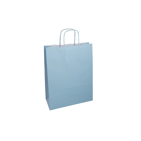 New Rainbow in Carta Kraft - Maniglia Ritorta - Grammatura: 100-110 gr