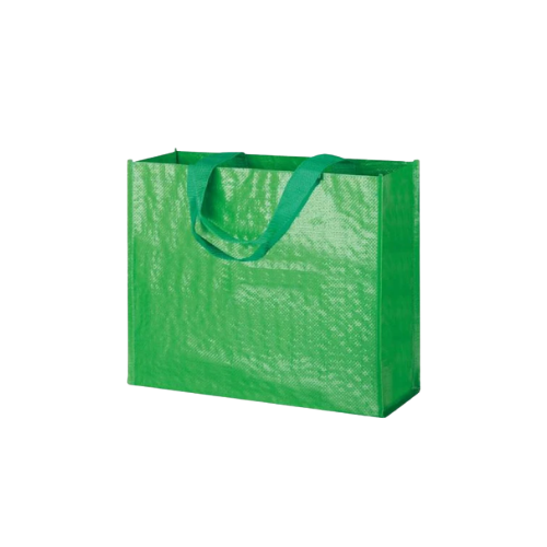 Borsa shopping in polipropilene riciclato, manici corti - Princess