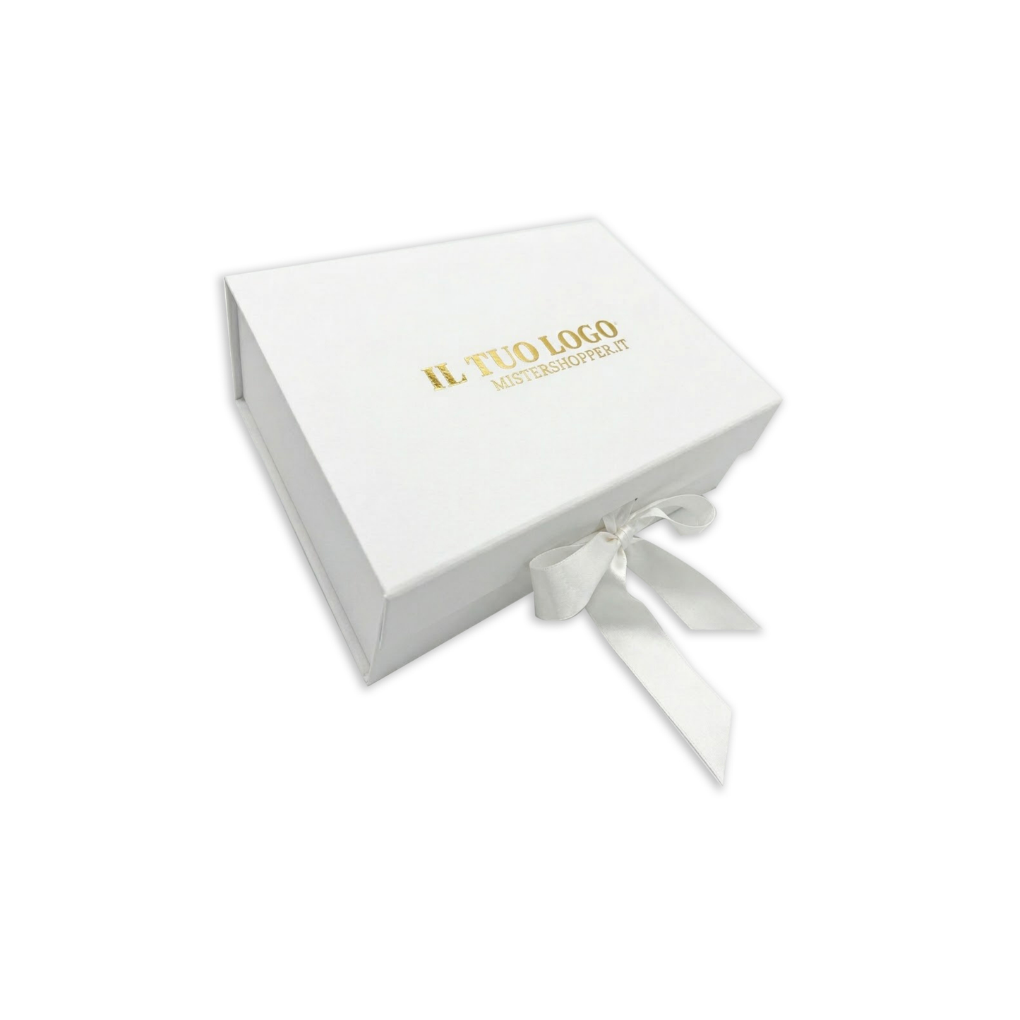 Box Chiusura Magnetica - Bianco - F.to 28 x 20 x 8 cm.