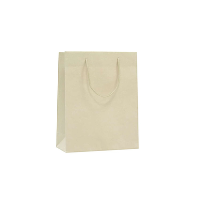Lux Natural in carta riciclata con manico cordino