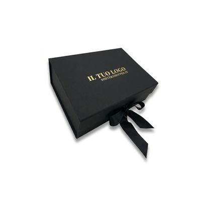 Box Chiusura Magnetica - Nero - F.to 28 x 20 x 8 cm.