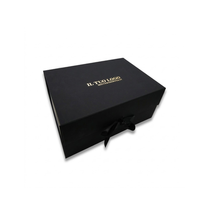 Box Chiusura Magnetica - Nero - F.to 39 x 28 x 18 cm.