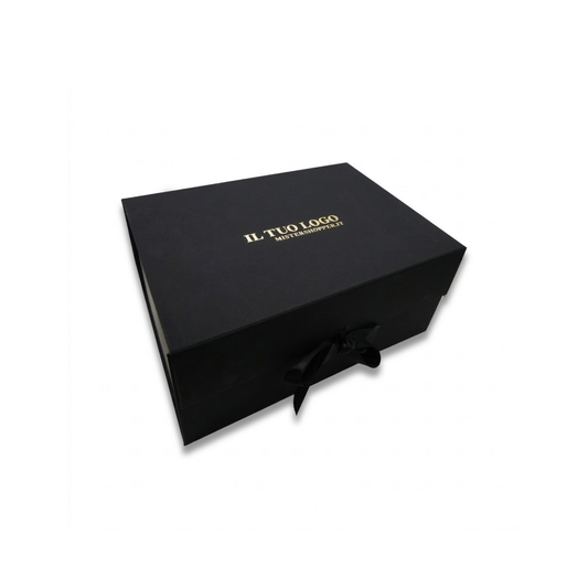 Box Chiusura Magnetica - Nero - F.to 39 x 28 x 18 cm.