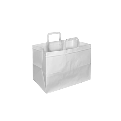 Take Away in carta kraft manico piattina