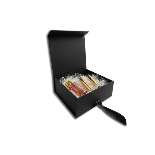 Box Chiusura Magnetica - Nero - F.to 20 x 18 x 8 cm.
