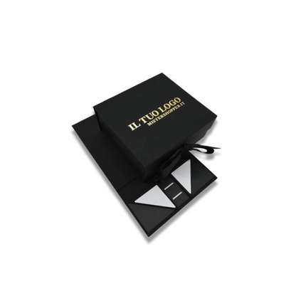 Box Chiusura Magnetica - Nero - F.to 20 x 18 x 8 cm.