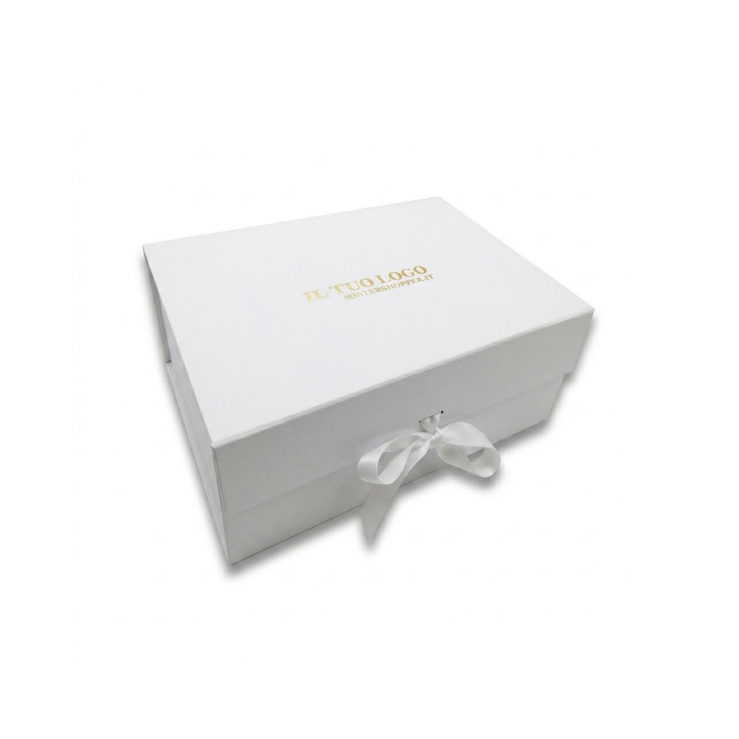 Box Chiusura Magnetica - Bianco - F.to 39 x 28 x 18 cm.