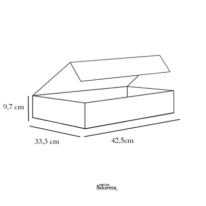 Box Chiusura Magnetica - Glossy F.to 42,5x9,7x33,3 cm