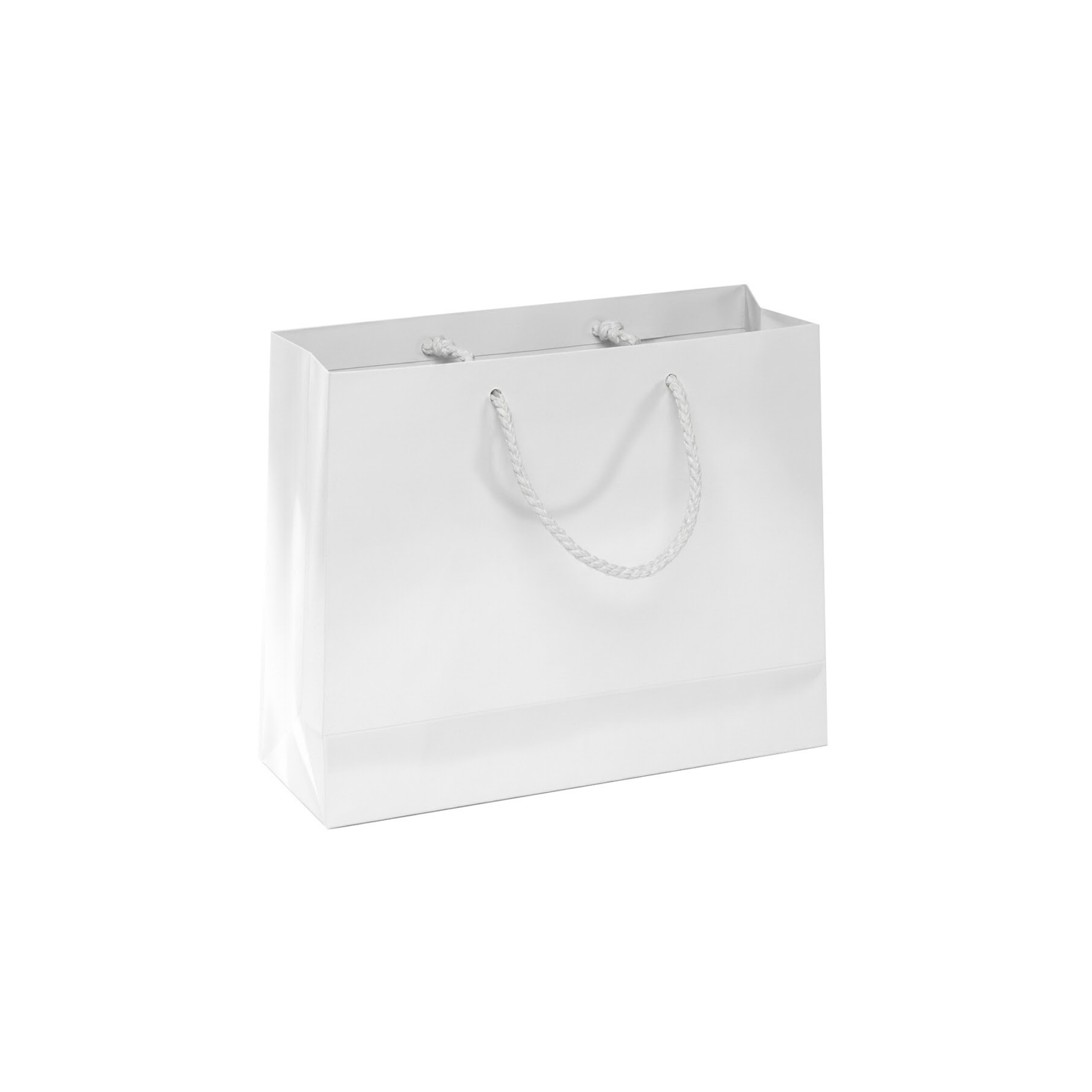 Lux Matt in carta plastificata con manico cordino