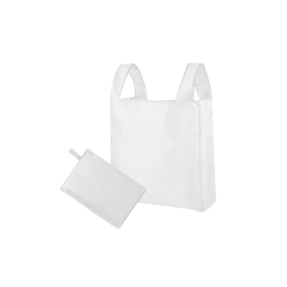 Borsa shopping in polipropilene, nylon 210d ripiegabile in pochette - Tracy