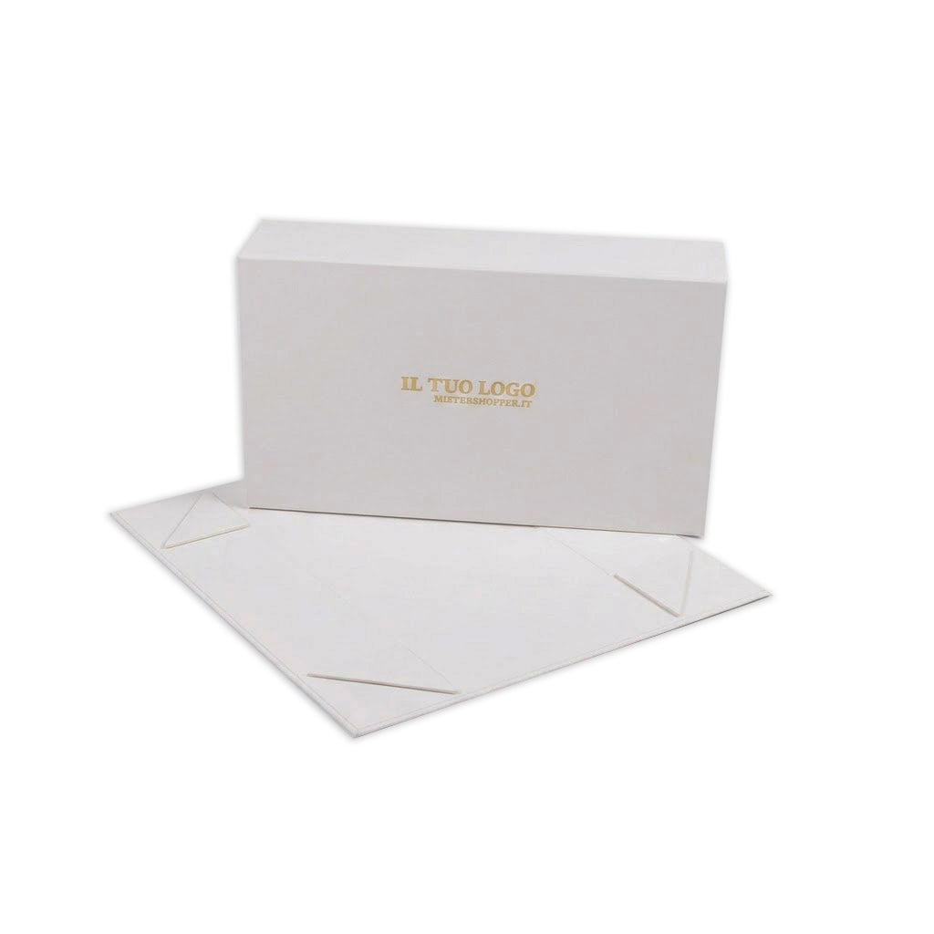 Box Chiusura Magnetica - Bianco - F.to 55 x 32 x 13 cm.