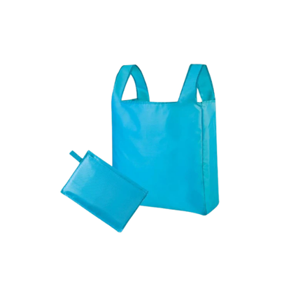 Borsa shopping in polipropilene, nylon 210d ripiegabile in pochette - Tracy