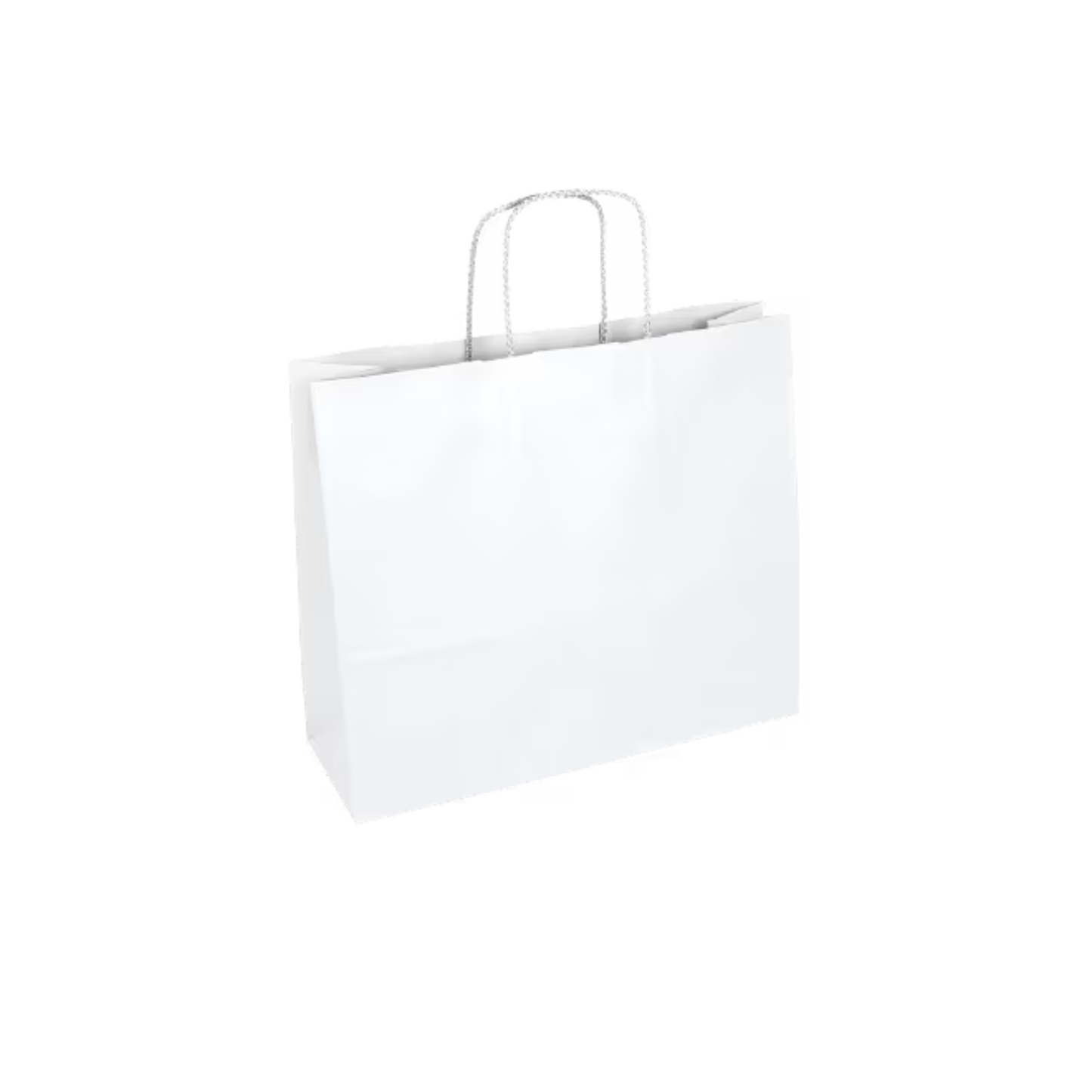 Royal in carta Kraft bianco manico in cotone - Colori Chiari