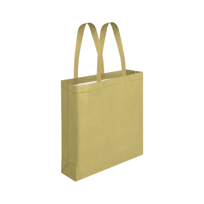 Borsa shopping in TNT glitterato, manici corti, fondo con soffietto, rifiniture termosaldate - Glitter