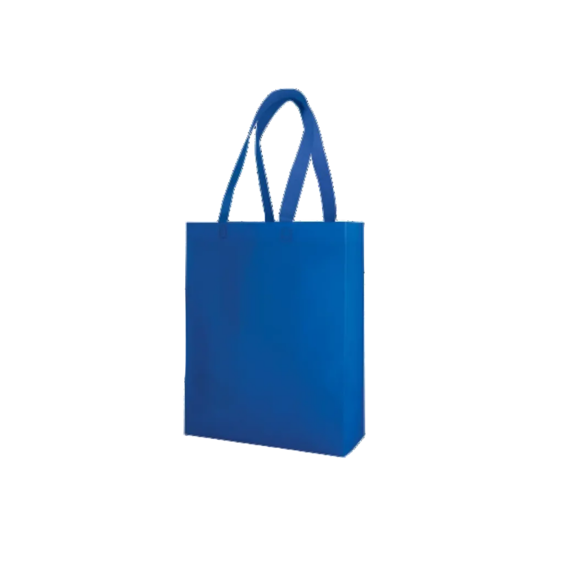 Borsa shopping in TNT con soffietto, manici lughi, rifiniture termosaldate - Demetra