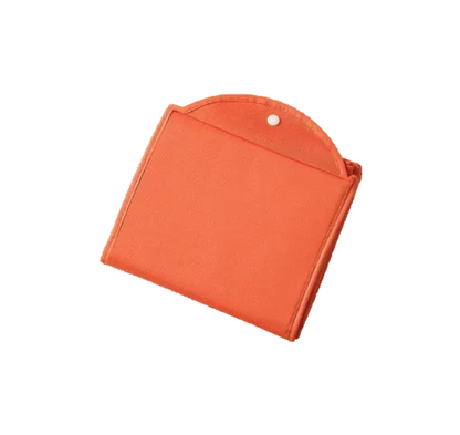 Borsa shopping in TNT, manici corti richiudibile con bottone, rifiniture cucite - Bloom