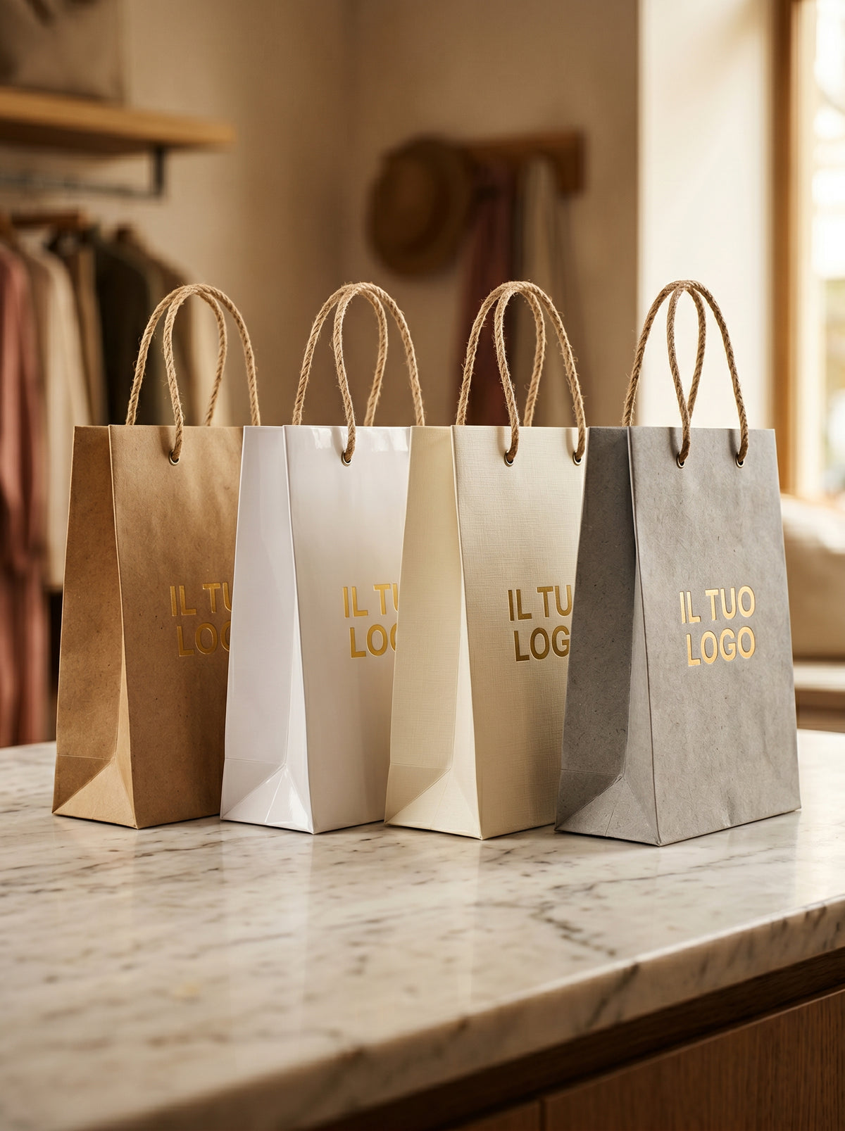 Shopper in Carta