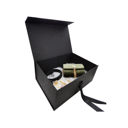Box Chiusura Magnetica - Nero - F.to 39 x 28 x 18 cm.