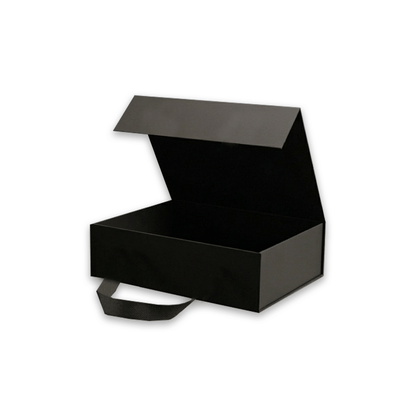 Box con manici in raso F.to 35*10*25 cm