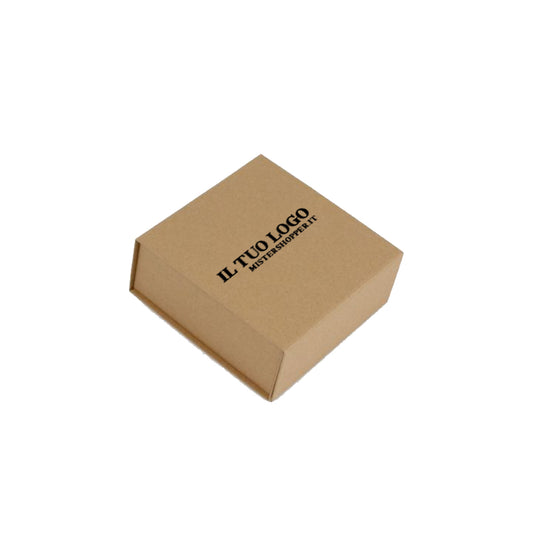 Box Chiusura Magnetica - Carta kraft  F.to 14x5,7x14,5 cm