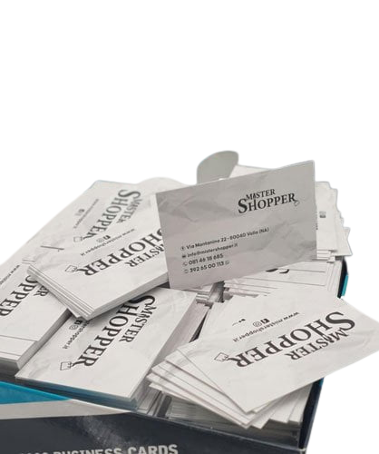 1000 bigliettini da visita professionali