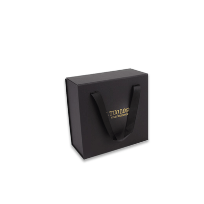 Box con manici in raso F.to 23*11*23 cm