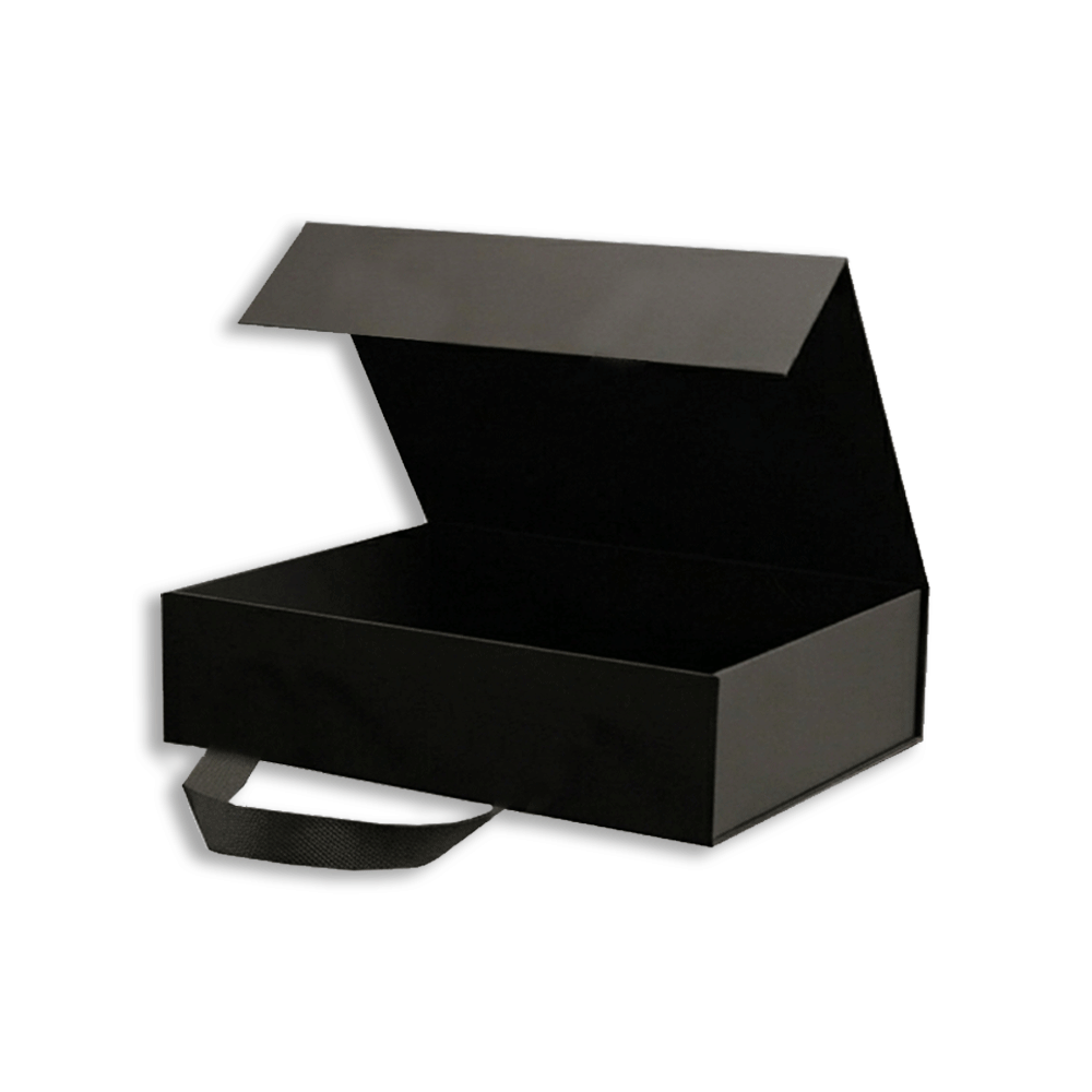 Box con manici in raso F.to 42,5x9,7x33,3 cm