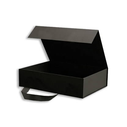Box con manici in raso F.to 42,5x9,7x33,3 cm