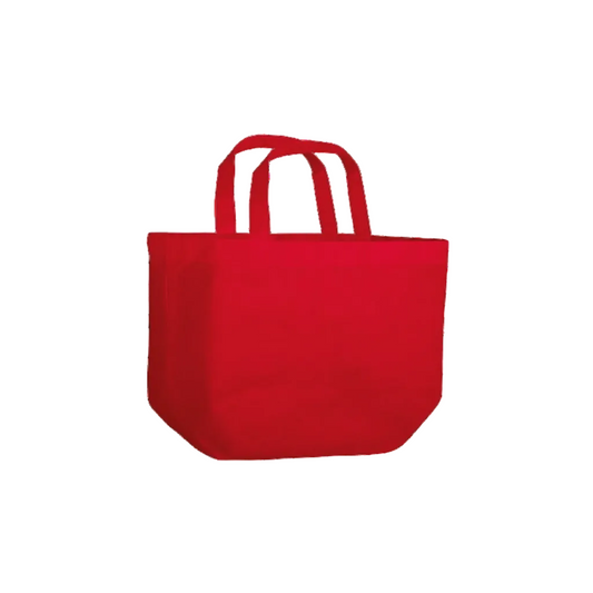 Borsa shopping in TNT con soffietto, manici lunghi, rifiniture cucite - Divine