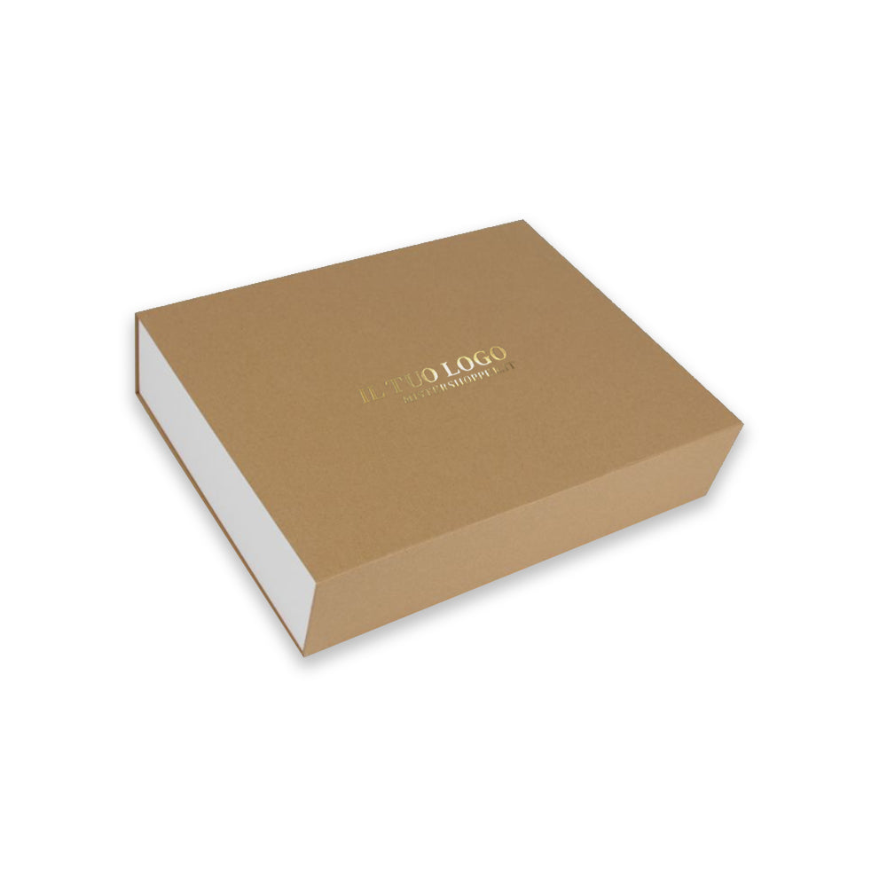 Box Chiusura Magnetica -Carta kraft F.to 42,5x9,7x33,3 cm