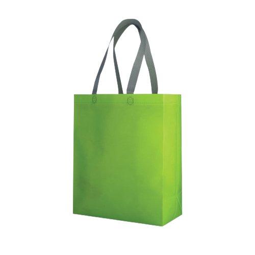 Borsa shopping in TNT laminato opaco con soffietto, manici lunghi, rifiniture termosaldate - Lamja Medium