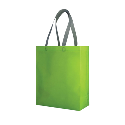 Borsa shopping in TNT laminato opaco con soffietto, manici lunghi, rifiniture termosaldate - Lamja Medium